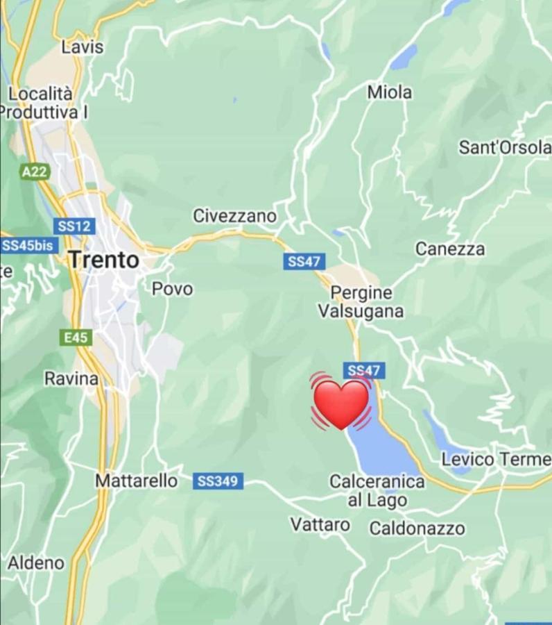 Ca' Dei Cigni Appartement Calceranica al Lago Buitenkant foto